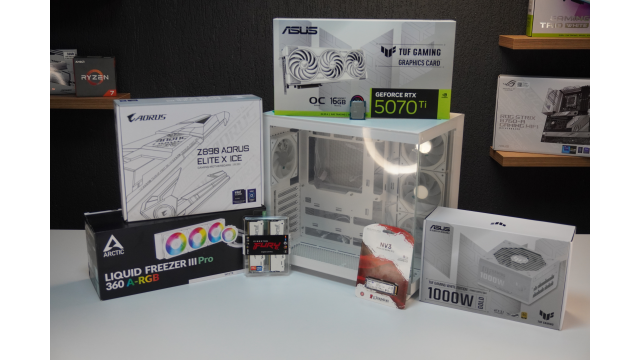 Absolute Zero — Intel Ultra 7 265KF / RTX 5070 Ti / 32GB DDR5 White