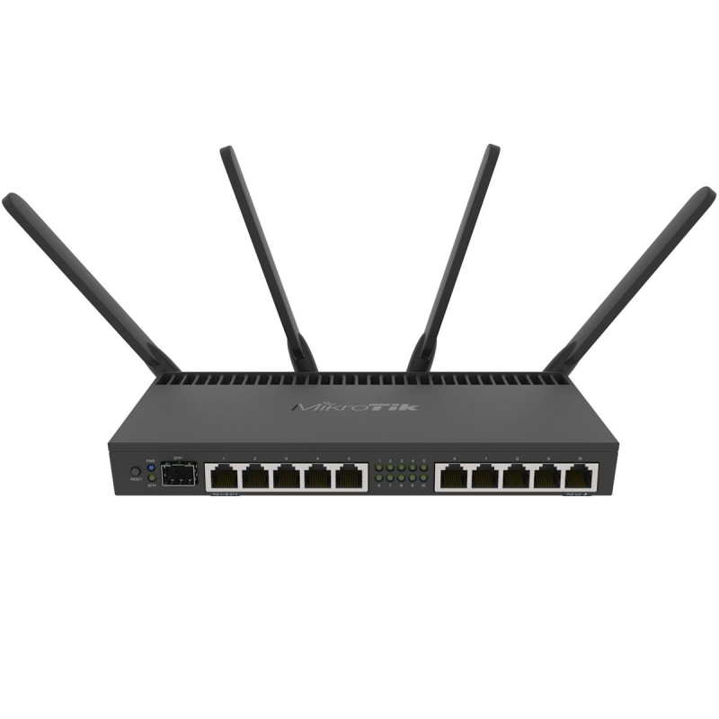 Бездротовий маршрутизатор MikroTik RB4011iGS+5HacQ2HnD-IN