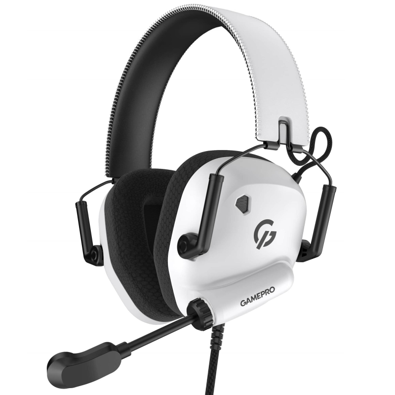 Гарнітура GamePro Genesis Mercury White (HS120W)
