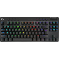 Клавiатура бездротова Logitech G PRO X TKL Lightspeed Black Tactile (920-012136)