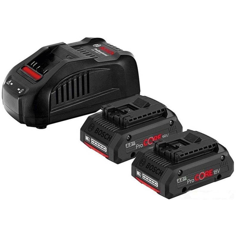Набір акумулятор і зарядний пристрій Bosch Professional ProCore 18В 2х18В 4Аh (1.600.A01.6GF)