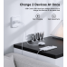 Мережевий зарядний пристрій Choetech (USB-C+USB-A) White (PD5012-EU-WH)