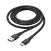 Кабель ColorWay USB - USB Type-C (M/M), textured PVC, 3А, 1 м, Black (CW-CBUC094-BK)