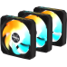 Вентилятор Gigabyte EZ Chain Fan 120 3-Pack Black (GP-GBT EZFAN1203)