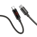 Кабель ColorWay USB Type-C - Lightning (M/M), Breathing Light, 3А, 1 м, Black (CW-CBPDCL103-BK)