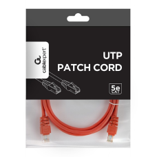 Патч-корд UTP Cablexpert (PP12-1.5M/R) літий, 50u 