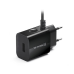 Мережевий зарядний пристрій REAL-EL CH-217 (2USB, 2.1A) Black + кабель Lightning