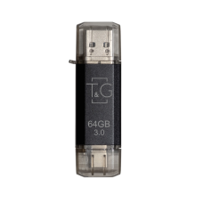 Флеш-накопичувач USB 3.0 64GB Type-C T&G 009 Star Series Black (TG009TC-64GBK3)