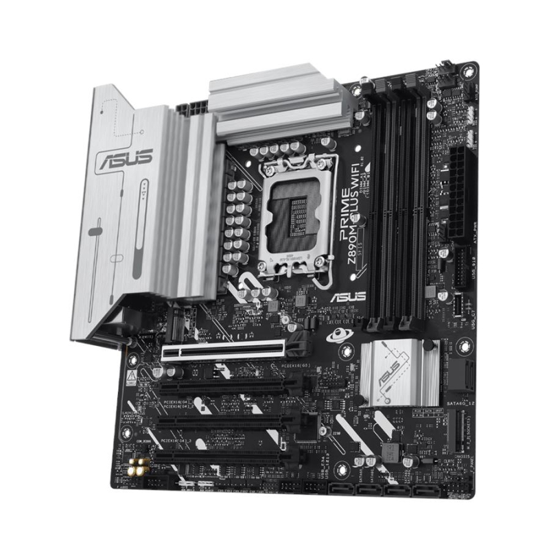 Материнcька плата ASUS PRIME Z890M-PLUS WIFI s1851 Z890 4xDDR5 M.2 HDMI DP Wi-Fi BT mATX