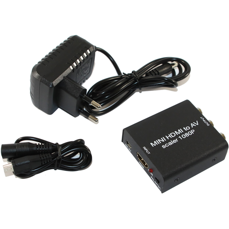 Контролер Atcom HDMI-3RCA (15275) з блоком живлення