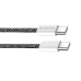 Кабель ColorWay USB Type-C + USB Type-C (M/M), 3.0 А, 1 м, Black (CW-CBPDCC061-BK)