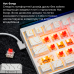 Клавіатура Ajazz NK68 Red Switch White USB-C (NK68-R-S-W)