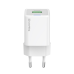 Мережевий зарядний пристрій ColorWay GaN Mini 35W PD Port PPS USB (Type-C PD + USB QC4.0) White (CW-CHS055PD-WT)