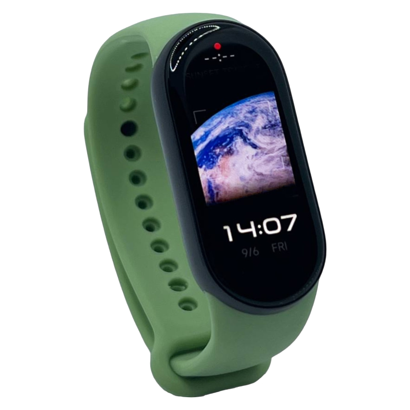 Силіконовий ремінець BeCover для Xiaomi Mi Smart Band 9 Light Green (711962)