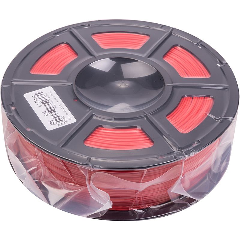 ABS-пластик PowerPlant Filament для 3D-принтера 1.75 мм 1 кг, червоний (PT812882)