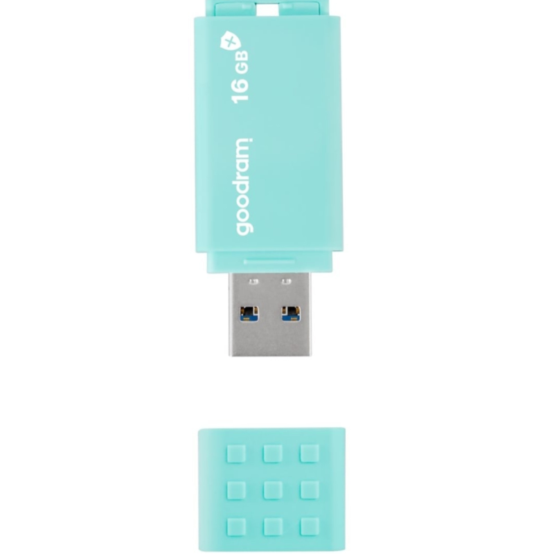 Флеш-накопичувач USB3.2 16GB Goodram UME3 Care Green (UME3-0160CRR11)