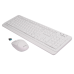 Комплект (клавіатура, миша) бездротовий A4Tech FG1012 White