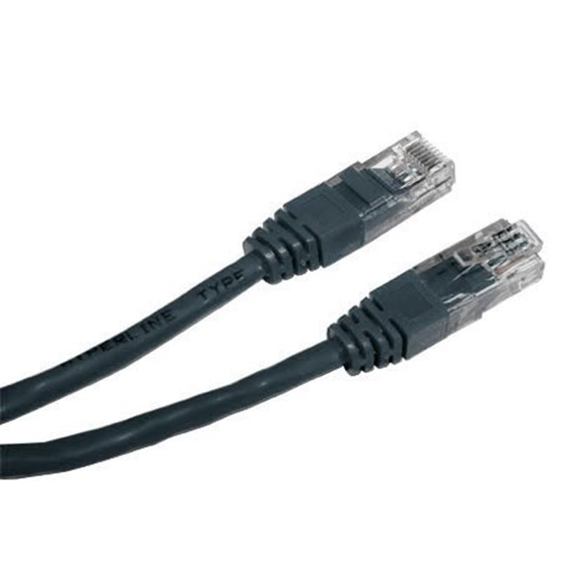 Патч-корд UTP Cablexpert (PP12-1.5M/BK) літий, 50u 