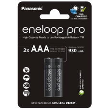 Акумулятори Panasonic Eneloop Pro AAA/HR03 NI-MH 930 mAh BL  2 шт 