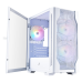 Корпус 1stPlayer D4-M-WH-2F1P-W-1F1-W White