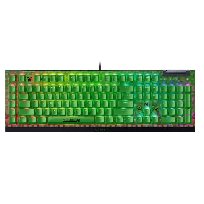 Клавіатура Razer BlackWidow V4 X Minecraft Edition (RZ03-04704100-R3M1)