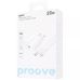 Мережевий зарядний пристрій Proove Rapid 20W White (WCRP20012102) + кабель Lightning