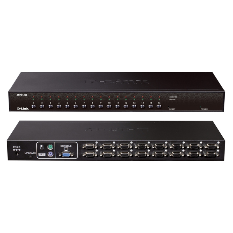 KVM-перемикач D-Link KVM-450 16port