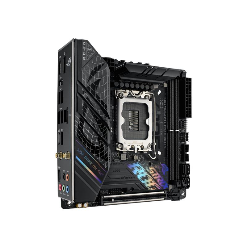 Материнcька плата ASUS ROG STRIX B760-I GAMING WIFI s1700 B760 2xDDR5 M.2 HDMI DP Wi-Fi BT mITX