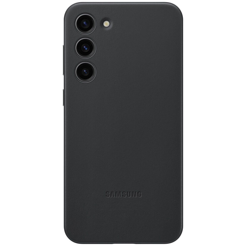 Чохол-накладка Samsung Leather Cover для Samsung Galaxy S23 Plus SM-S916 Black (EF-VS916LBEGRU)