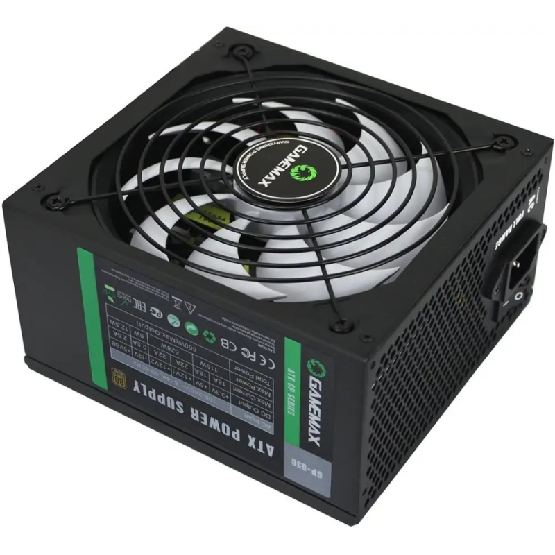 Блок живлення GameMax GP-650 650W Black