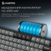 Клавіатура бездротова GamePro Asgard Yord Keychron Super Red Switch Black (MK266BK)