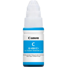 Чорнило Canon GI-490 Pixma G1400/G2400/G3400 (Cyan) (0664C001) 70мл