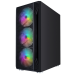 Корпус 1stPlayer X5-BK-4F1 Black без БЖ