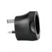 Адаптер Essager EU - UK (F/M) Black (ECTZH-YCC01-Z)