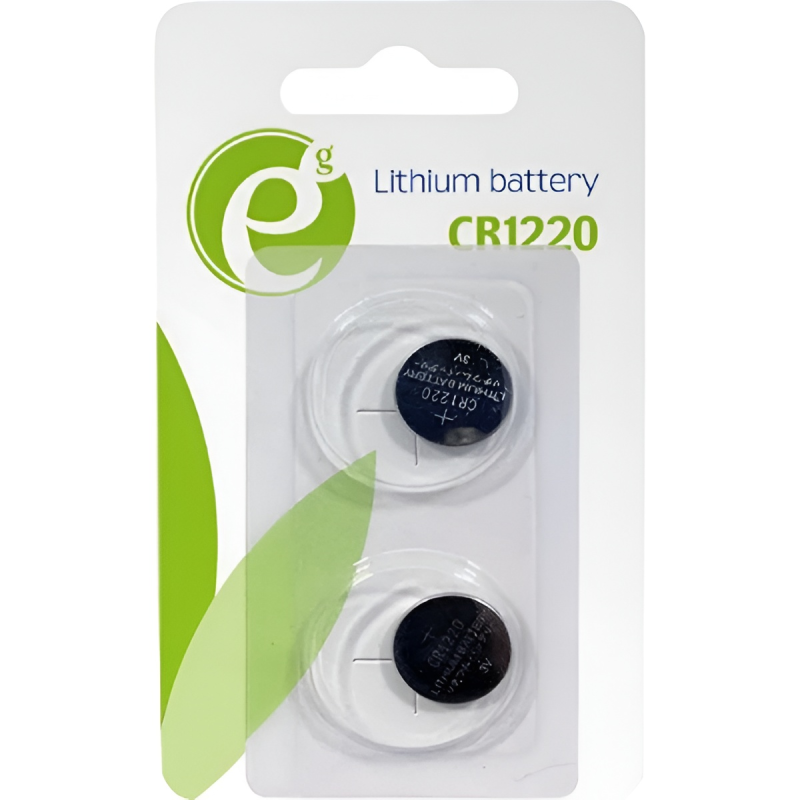 Батарейка EnerGenie Lithium CR1220 BL 2 шт