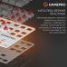 Клавіатура GamePro Genesis Metallic MK110W Outemu Red Swithes USB White