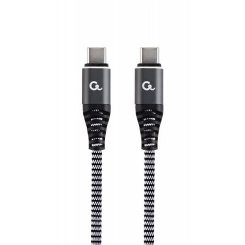 Кабель Cablexpert USB Type-C - USB Type-C (M/M), 1.5 м, Grey (CC-USB2B-CMCM100-1.5M) 