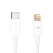 Кабель PowerPlant USB Type-C - Lightning (M/M), 18W, 1 м  (CA913268)