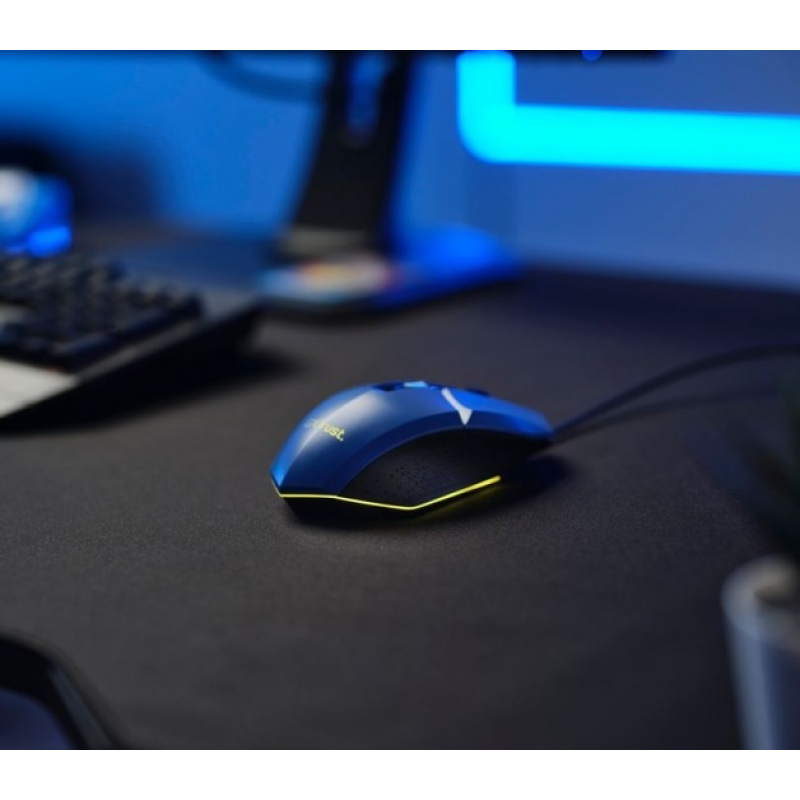 Миша Trust GXT 109 Felox Blue (25067)