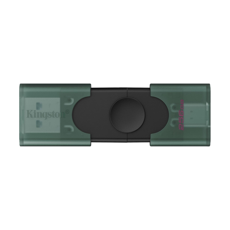 Флеш-накопичувач USB3.2 256GB Type-C Kingston DataTraveler Duo Green (DTDEG2/256GB)