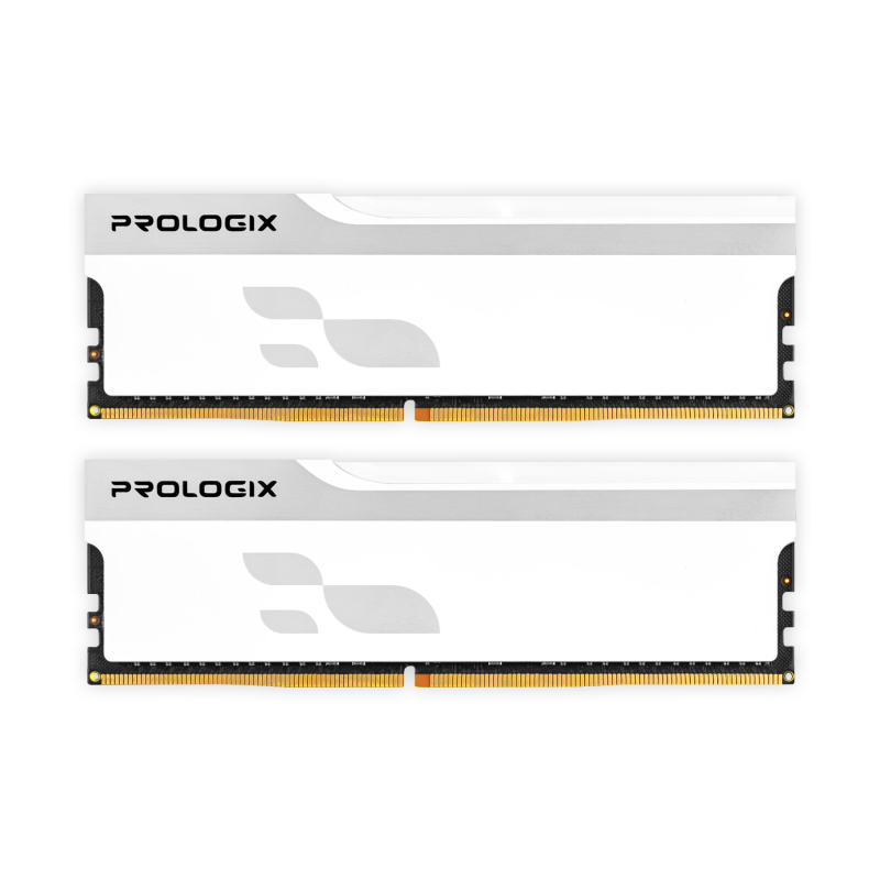 Модуль пам`ятi DDR4 2x8GB/3200 Prologix Onyx White (PRO16GB3200YW4K)
