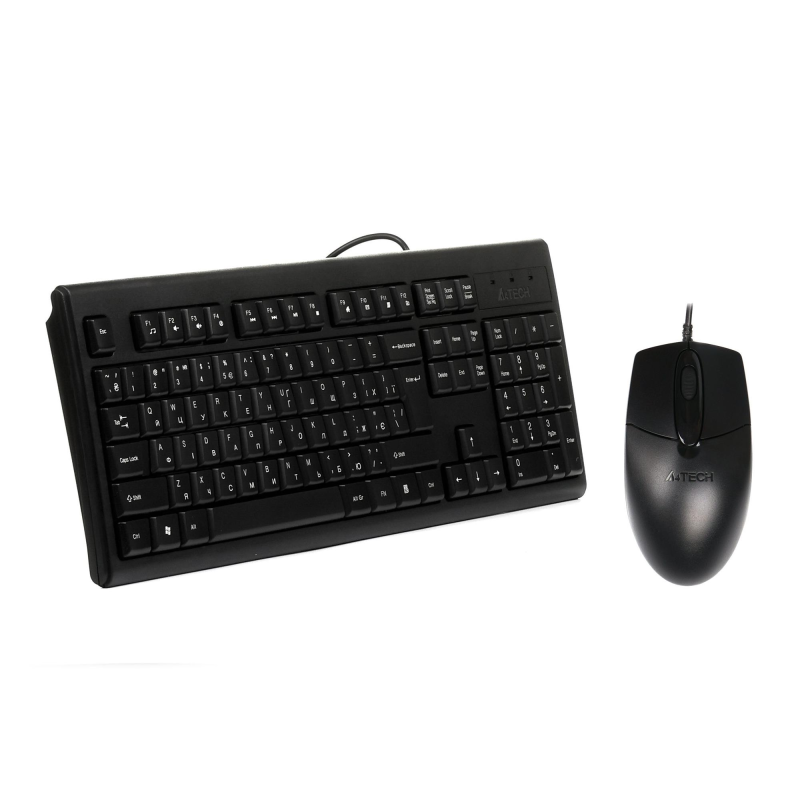 Комплект (клавіатура, миша) A4Tech KR-8372S Black