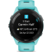 Смарт-годинник Garmin Forerunner 265 Black Bezel with Aqua Case and Aqua/Black Silicone Band (010-02810-12)