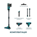 Пилосос Cecotec Conga 700 PowerHead (CCTC-08574)