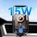 Тримач для телефона Essager Junyi 15W Wireless Phone Holder for Car (Air Outlet Type) Black (EZJWX-JY01-Z)