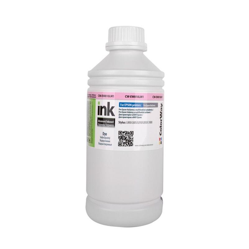 Чорнило ColorWay Epson L800/L810/L850 (Light Magenta) (ColorWay-EW810LM1) 1л