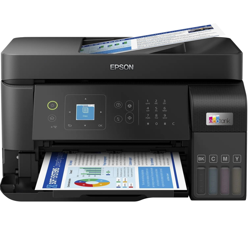 Багатофункціональний пристрій А4 Epson EcoTank L5590 Wi-Fi (C11CK57404)