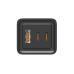Мережевий зарядний пристрій ColorWay GaN3 Pro Power Delivery (2USB Type-C PDx3A;1USBx3A) Black (CW-CHS039PD-BK)