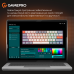 Клавіатура GamePro MK130 V2 Infinity QLAB Sakura Black (MK130-V2-B-QS)
