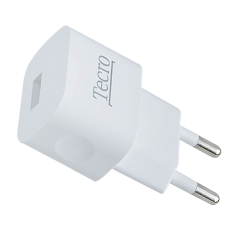 Мережевий зарядний пристрій Tecro (1xUSB, 1A) White (TR-CHG01-WT) Мережевий зарядний пристрій Tecro (1xUSB, 1A) White (TR-CHG01-WT)